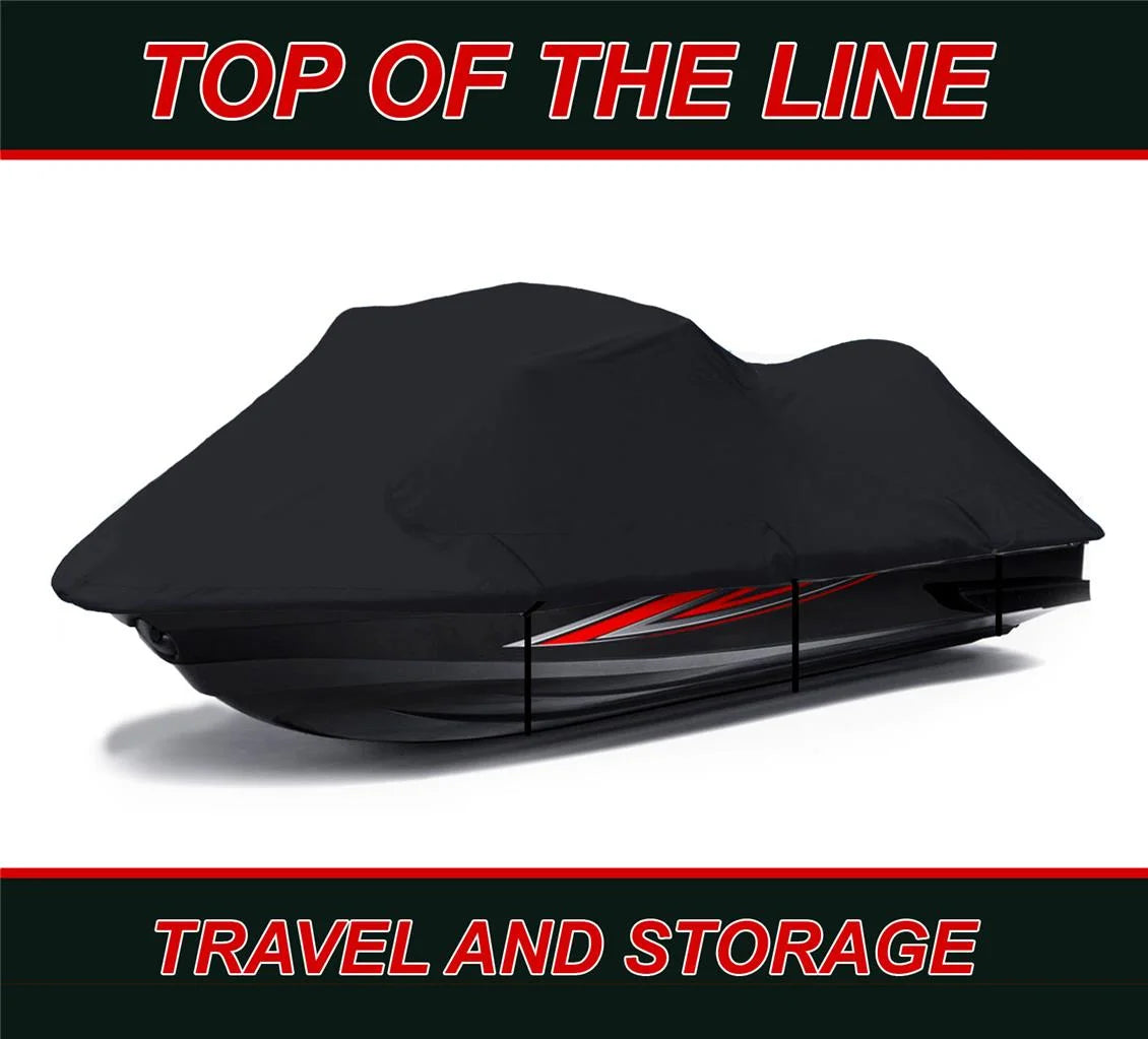 Ebony PWC 600D JET SKI Cover Compatible for Yamaha VXS 2015 2016