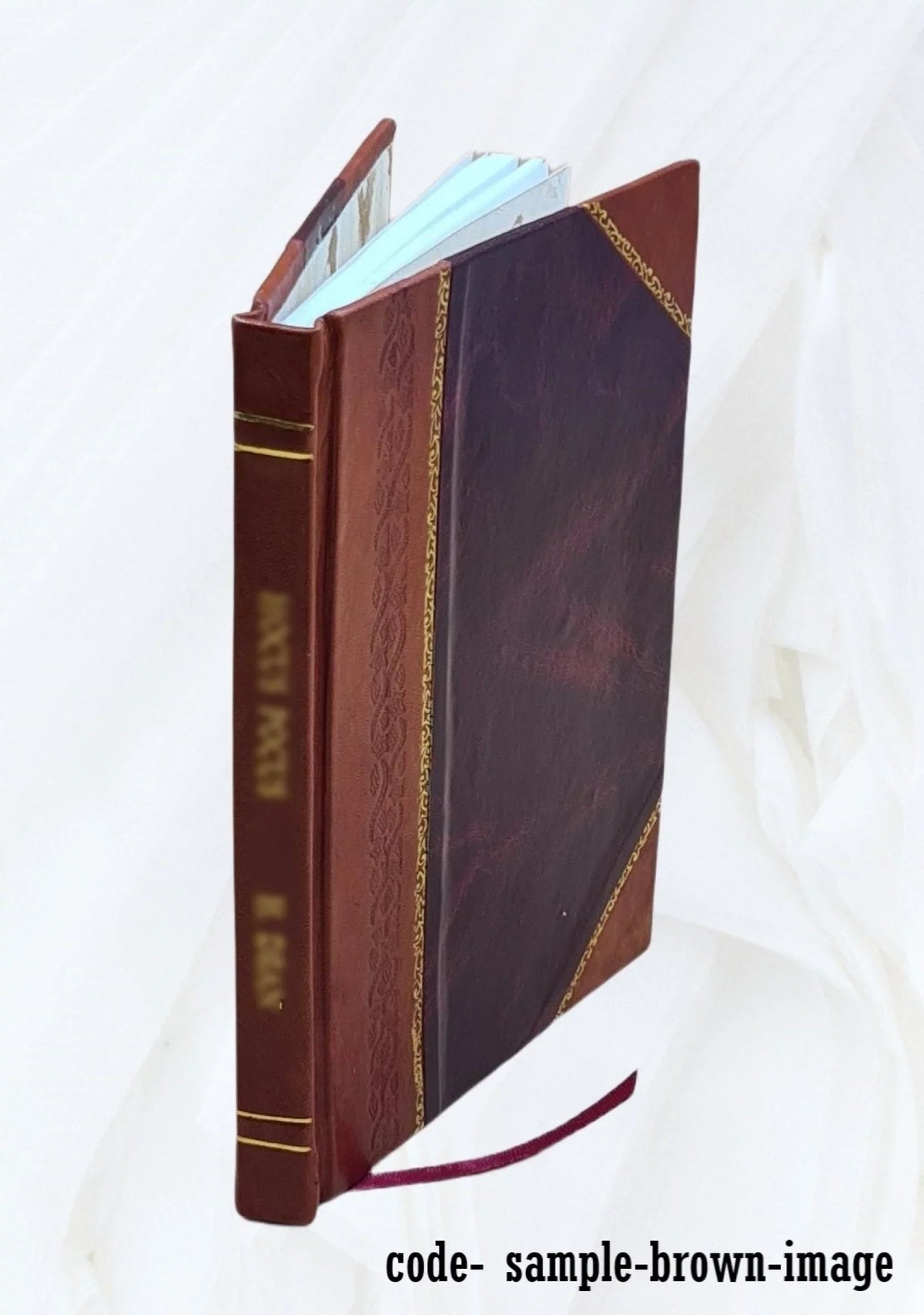Il Final Point della musica nel quale People si tratta dell'arte del contrapunto : diviso in quattro libri ([Reprod.]) / del R. M. Oratio Tigrini,... 1602 [Leather Bound]