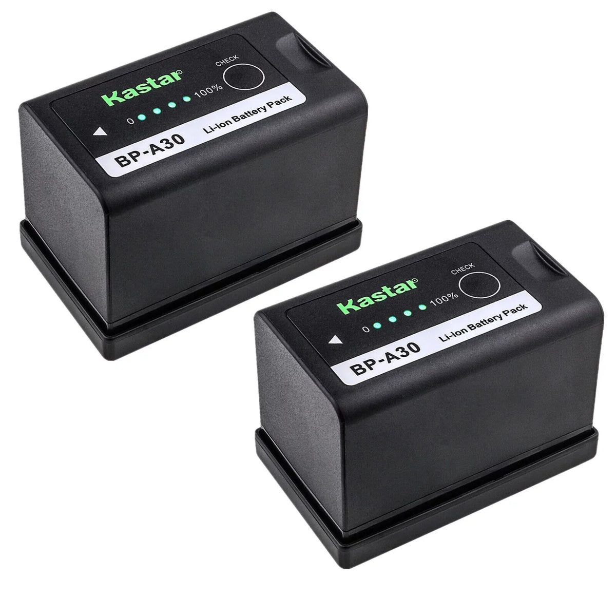 Kastar 2-Pack BP-A30 Battery 14.4V 3400mAh Individuals for Canon EOS C200, EOS C200B, EOS C220B, EOS C300 Mark II PL Cinema EOS Camera, EOS C300 Mark III Digital Cinema Camera