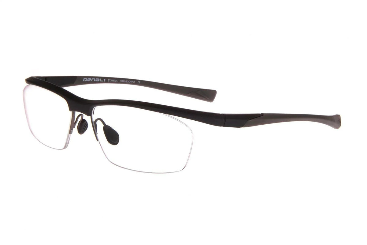 NEW DENALI Eyewear Matte Dark & Grey STAMINA Eyeglasses 59/15/135